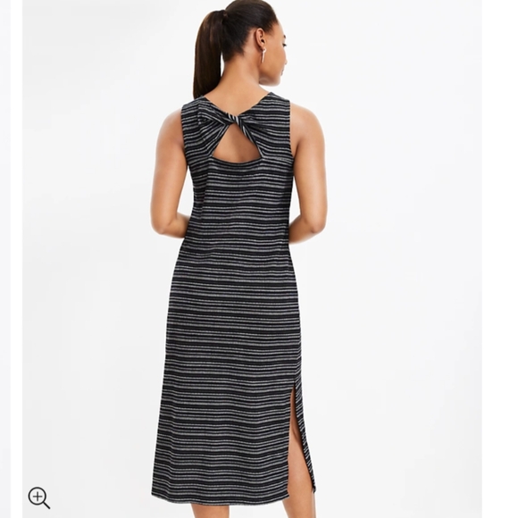 Loft Petite Midi Dress - Picture 2 of 7
